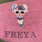 LOL Doll Personalised Bath Towel